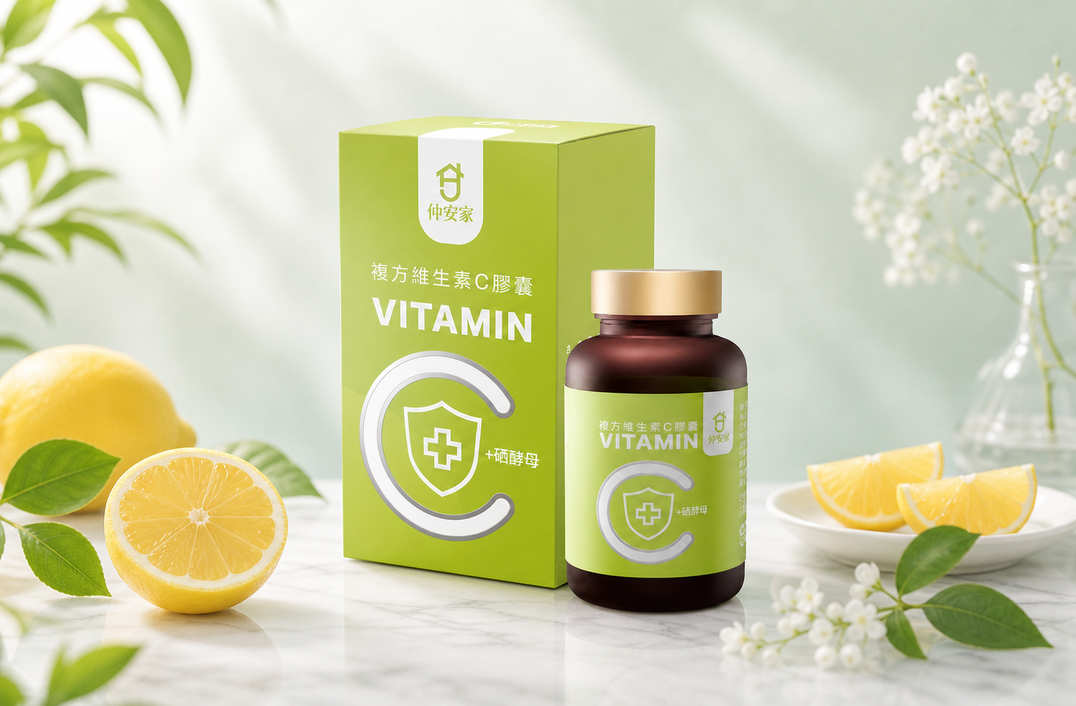 仲安家複方維生素C膠囊(60粒/瓶)