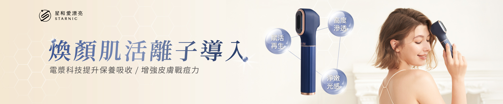 煥顏肌活離子導入